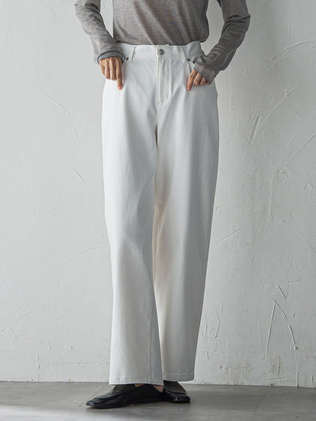 【biyori】裏起毛ウインターデニムパンツ