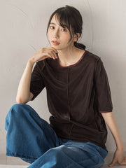 シアーベロアTシャツ