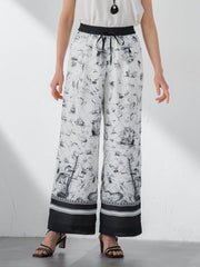 【カタログ掲載】スカーフプリントパンツ