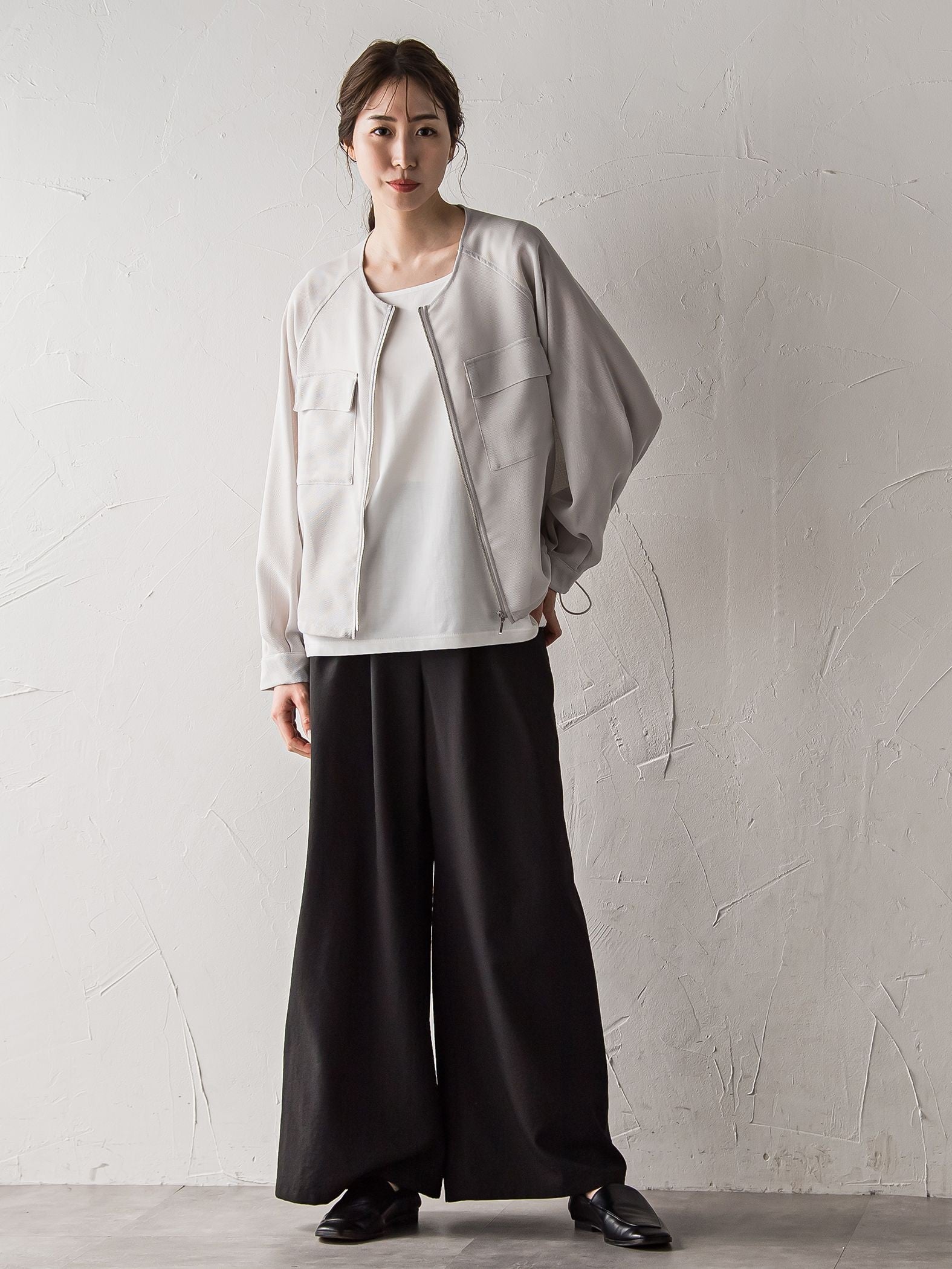 【WEB限定】メッシュブルゾン