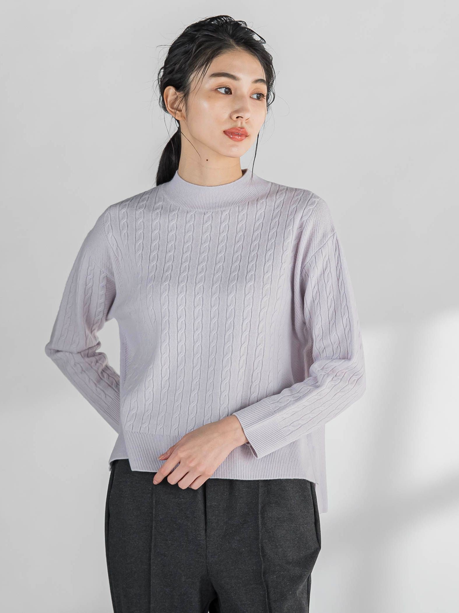 ケーブルニット