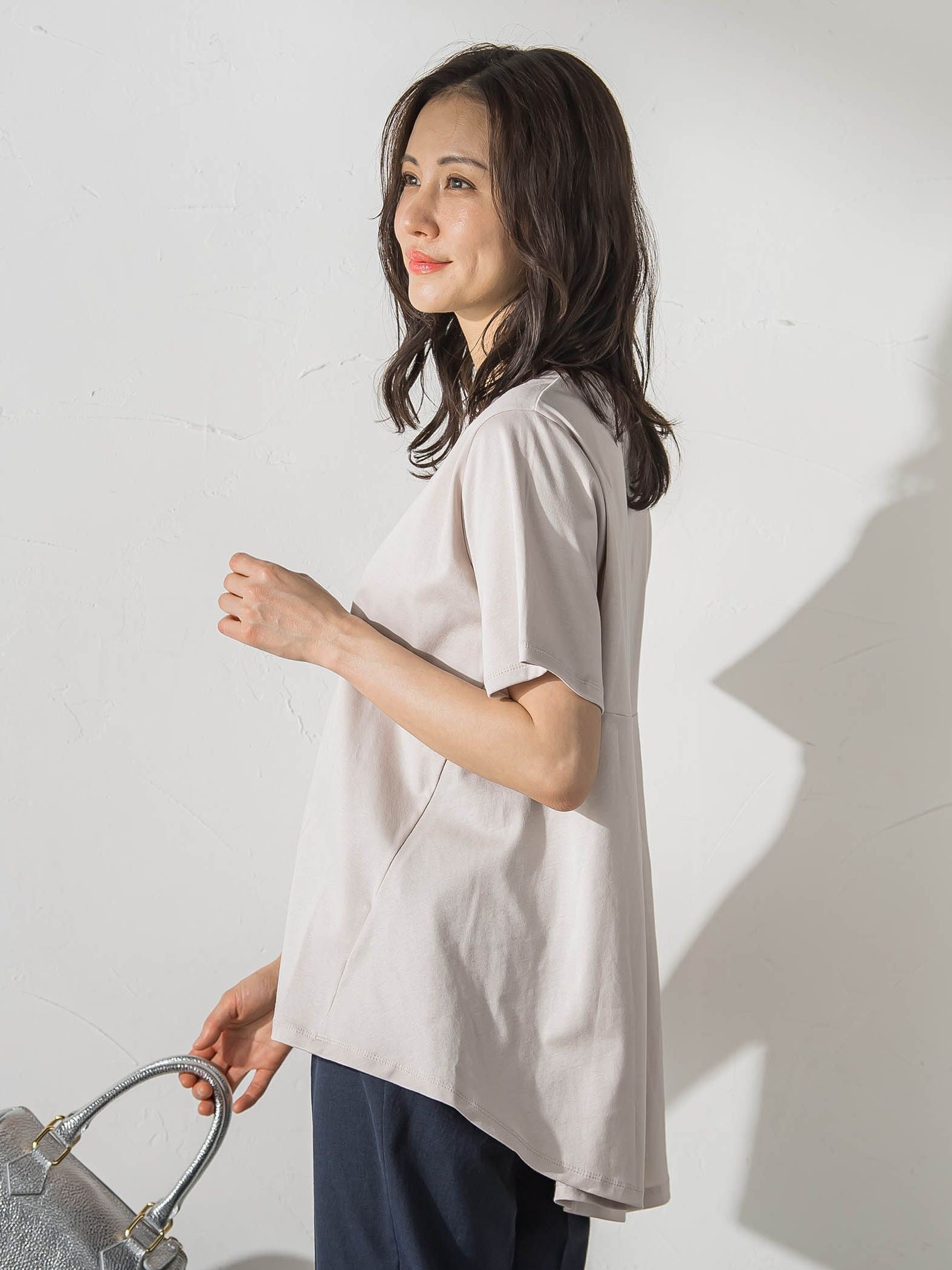 【WEB限定】≪気分で選べる12色展開！≫ジュエリーカラーカットソー