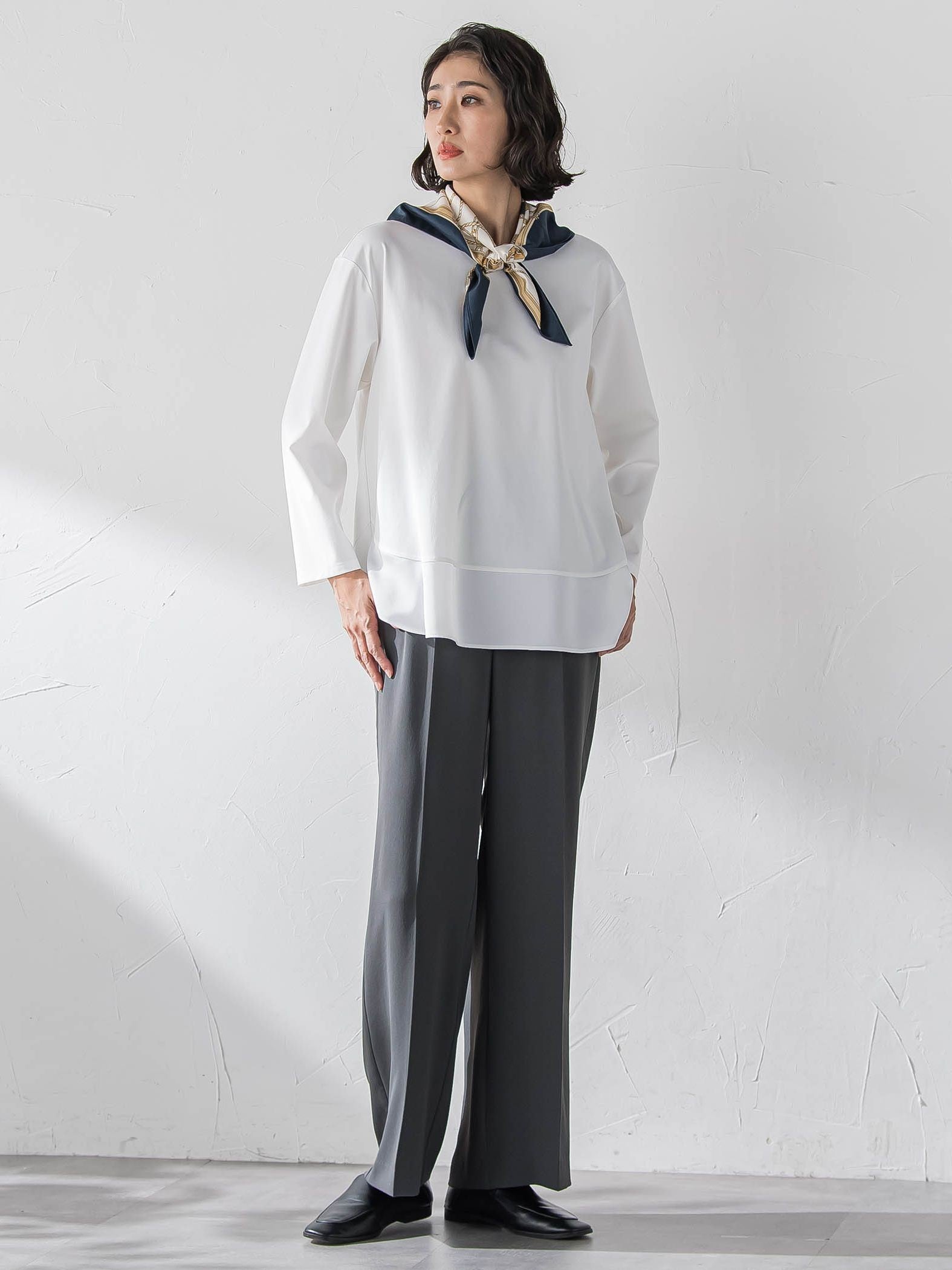 【大きいサイズ】パーフェクトベアスムースカットソー