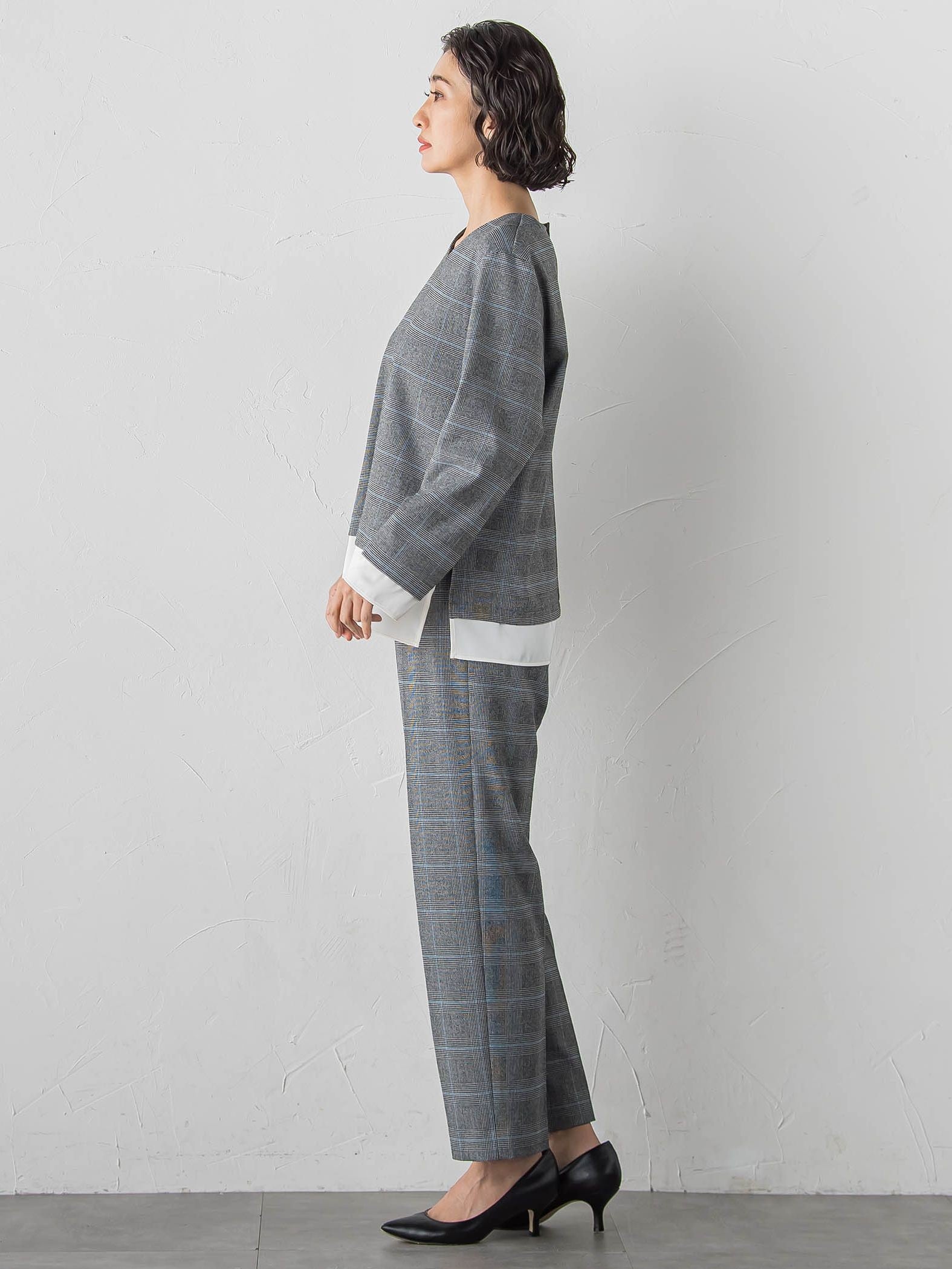 【大きいサイズ】ピクシエスタVネックブラウス