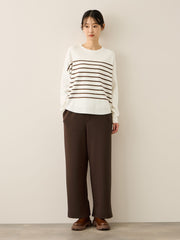 フリースバックダンボールワイドパンツ≪手洗い可能≫