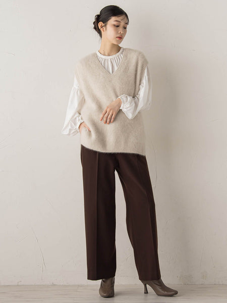 ブレードブラウス≪洗濯機で洗える≫