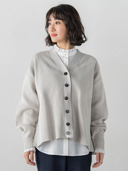 【WEB限定カラーあり】スポンディッシュニットカーディガン