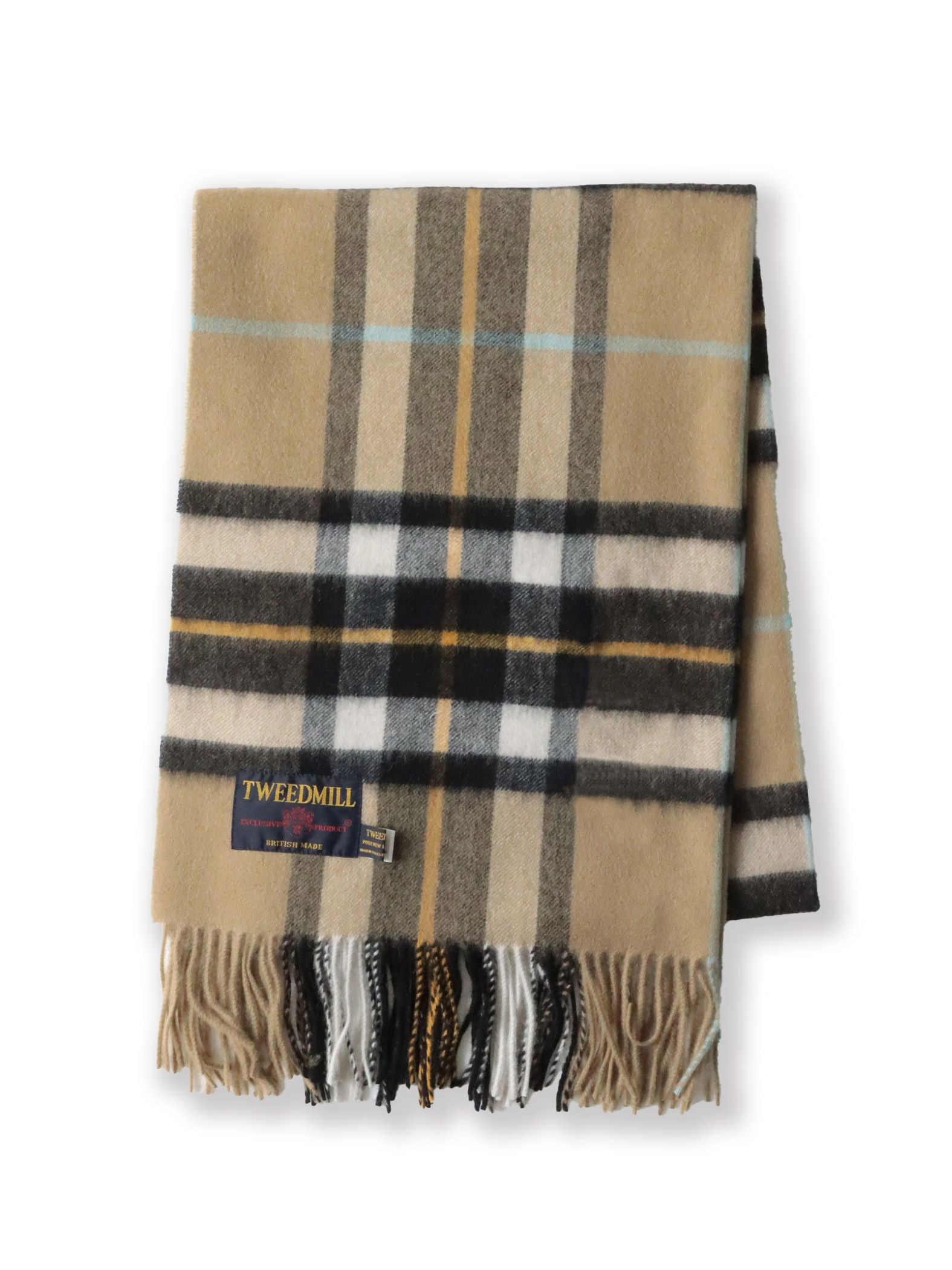 【TWEEDMILL】チェックマフラー