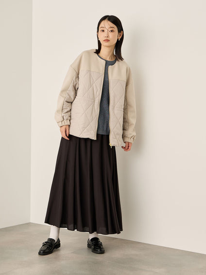 ダイヤキルティングダンボールブルゾン