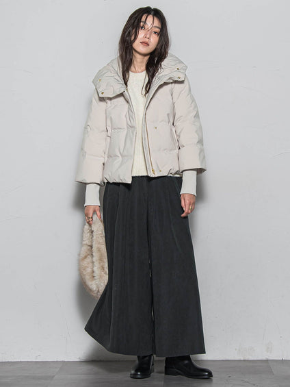 フラッフィークルーネックニット≪手洗い可能≫