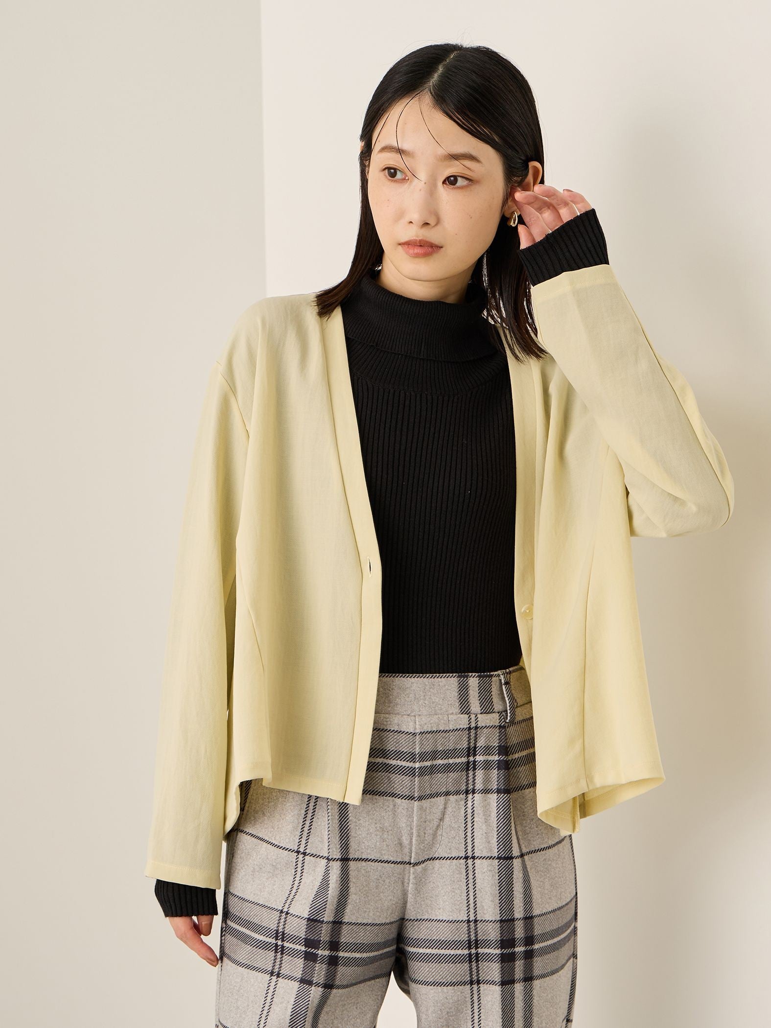 ≪日本製≫　ドライカルゼTEXカーディガン≪手洗い可能≫