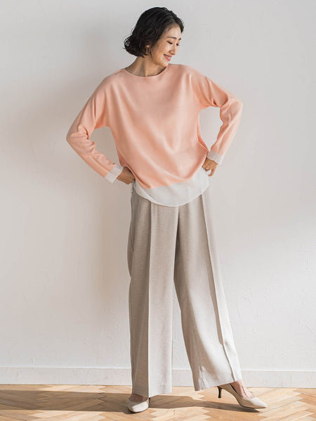 リネンライクオックスパンツ