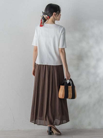 サイロプレミアムフライスカットソー