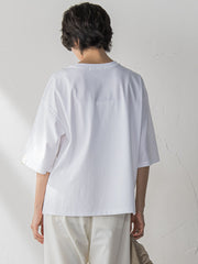 箔プリントロゴTシャツ≪手洗い可能≫