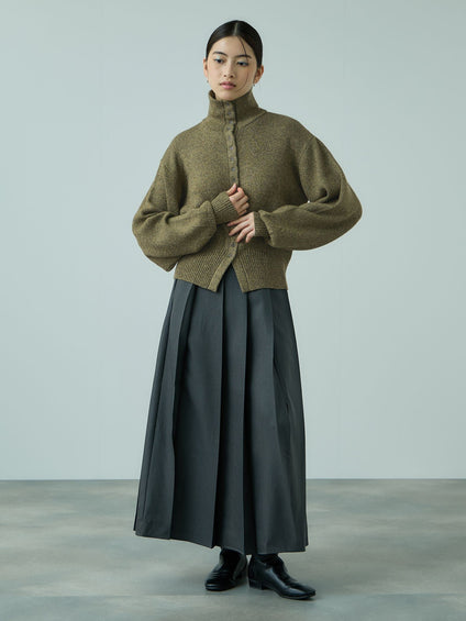 メニボタン2WAYネックニット≪手洗い可能≫