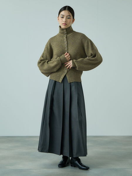 メニボタン2WAYネックニット≪手洗い可能≫