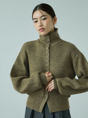 メニボタン2WAYネックニット≪手洗い可能≫