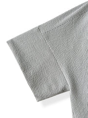 【WEB限定/大きいサイズ/追加生産】”着るだけでサマになる”頼れるスキッパーチュニック