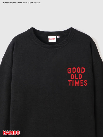 HARIBO/RETROゴールドベアニット≪手洗い可能≫