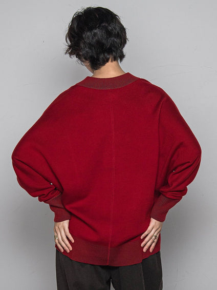 今日の気分で着回せるリバーシブルニット≪手洗い可能≫