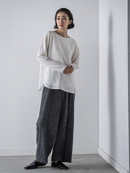 コーデュロイワイドパンツ≪洗濯機で洗える≫
