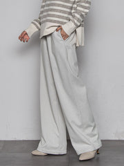 【楽・美・軽】イージーワイドパンツ≪手洗い可能≫