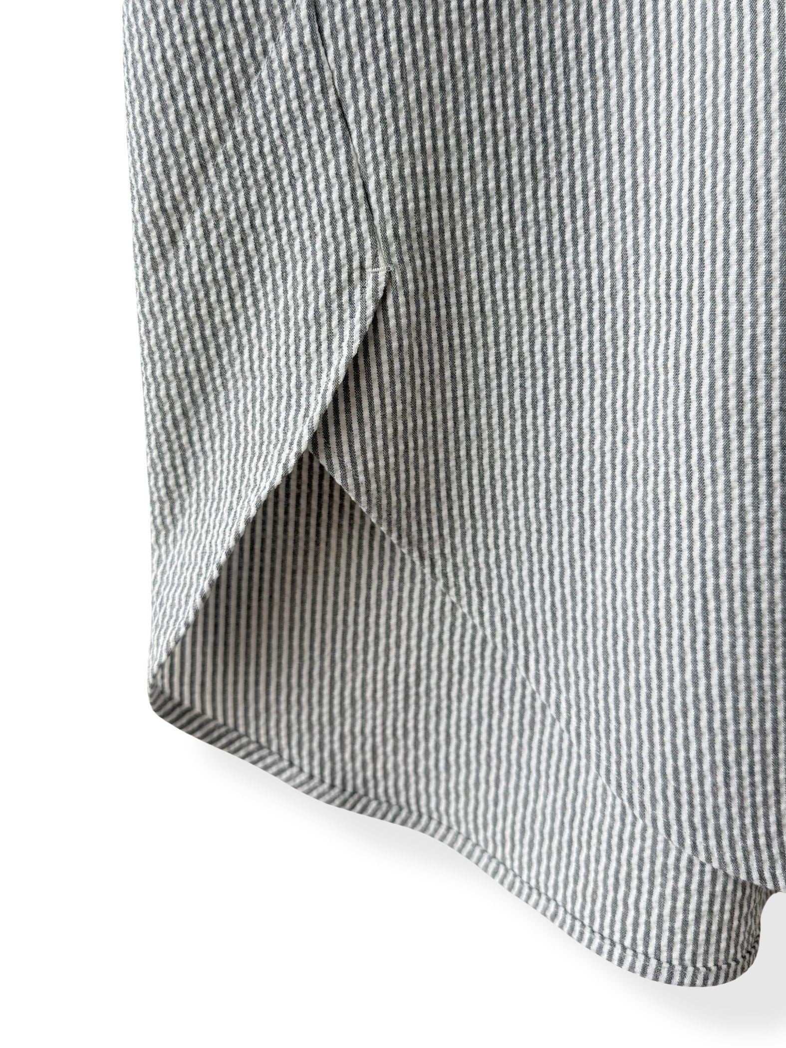 【WEB限定/大きいサイズ/追加生産】”着るだけでサマになる”頼れるスキッパーチュニック