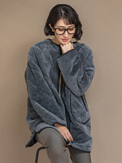 【WEB限定】”まるで毛布”どちらも主役リバーシブルアウター