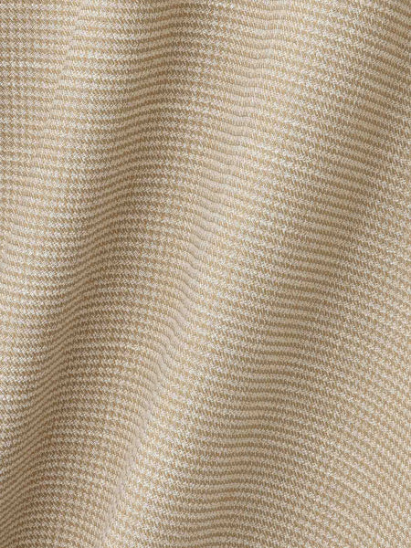 ツィード調ハウンドトゥースノーカラーコート≪手洗い可能≫