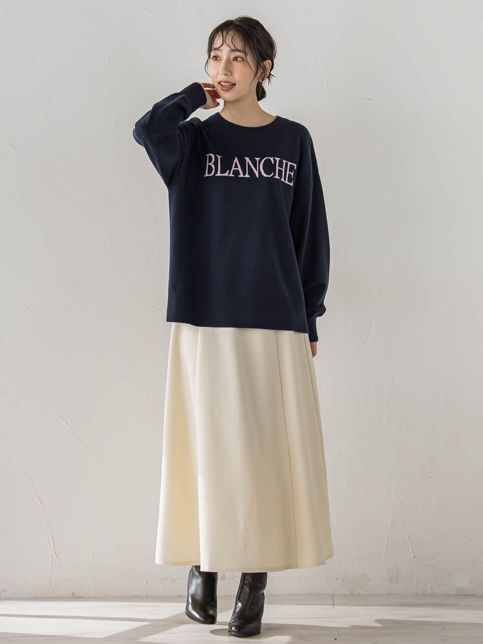 スーパーストレッチロゴニット