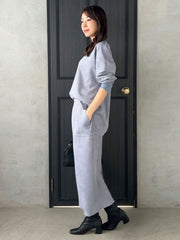 【WEB限定】フェイクスエードナロースカート≪セットアップ対応≫