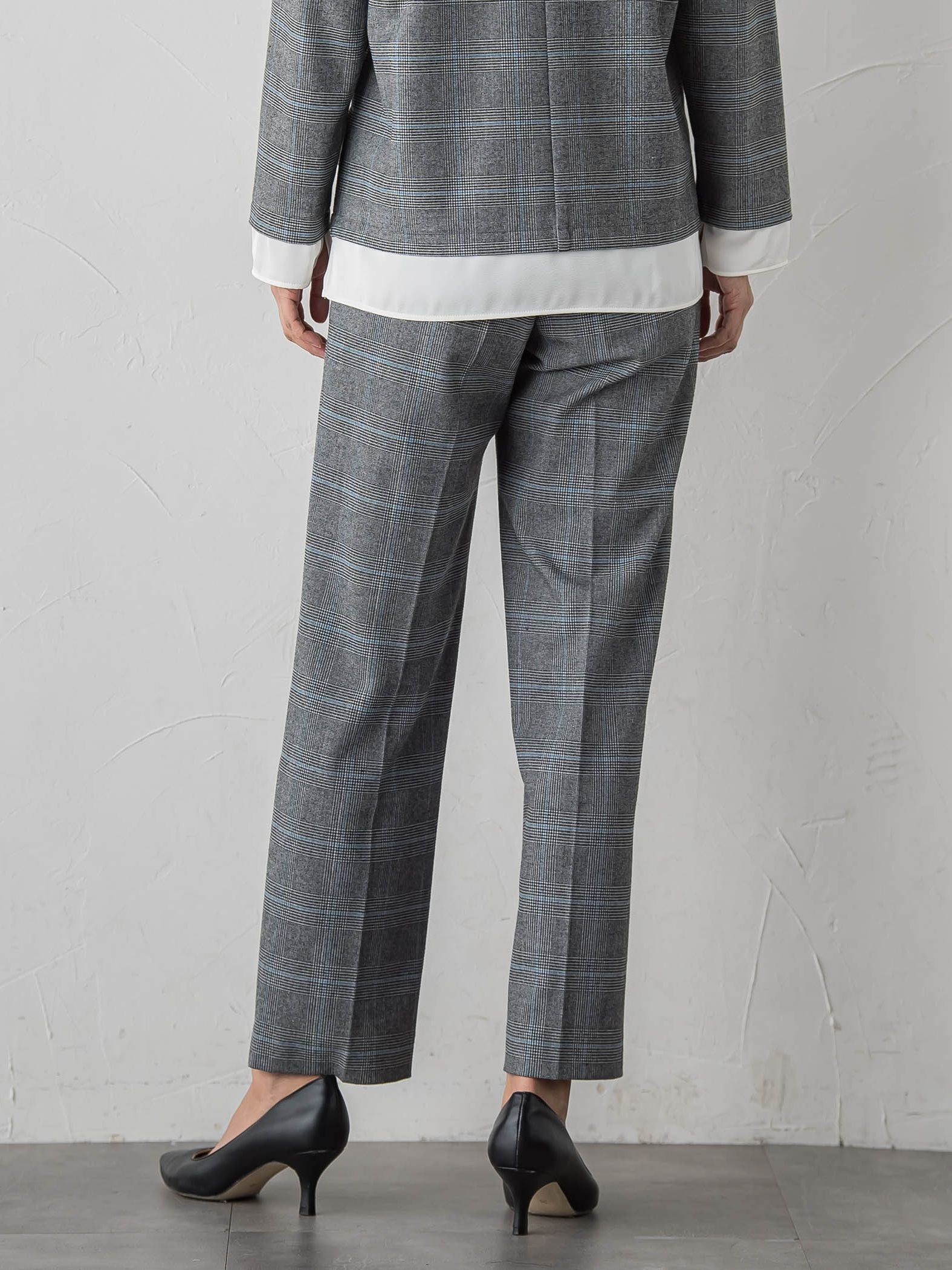 ピクシエスタストレートパンツ≪洗濯機で洗える≫