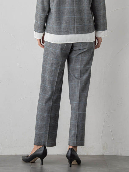 ピクシエスタストレートパンツ≪洗濯機で洗える≫