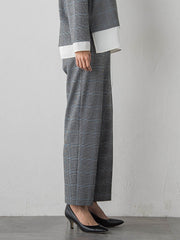 ピクシエスタストレートパンツ≪洗濯機で洗える≫