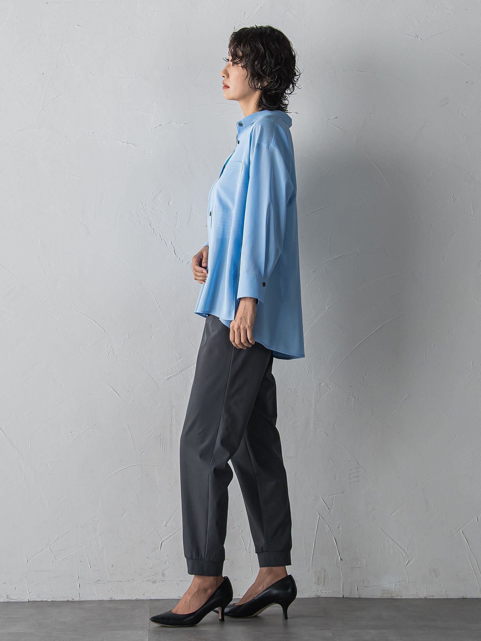 【大きいサイズ/受注会限定】2WAYストレッチジョグパン