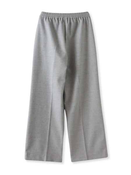 両面起毛ワイドパンツ
