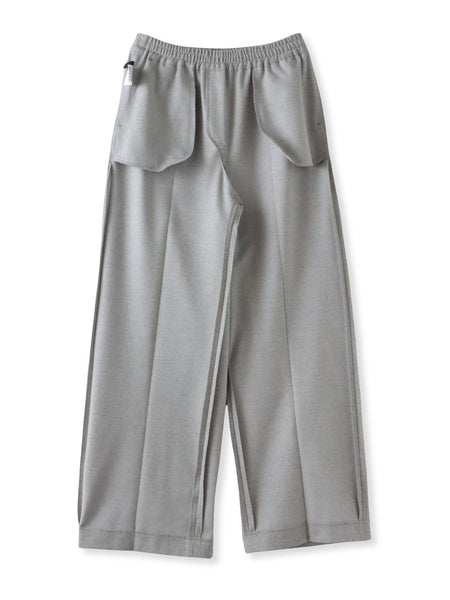 両面起毛ワイドパンツ