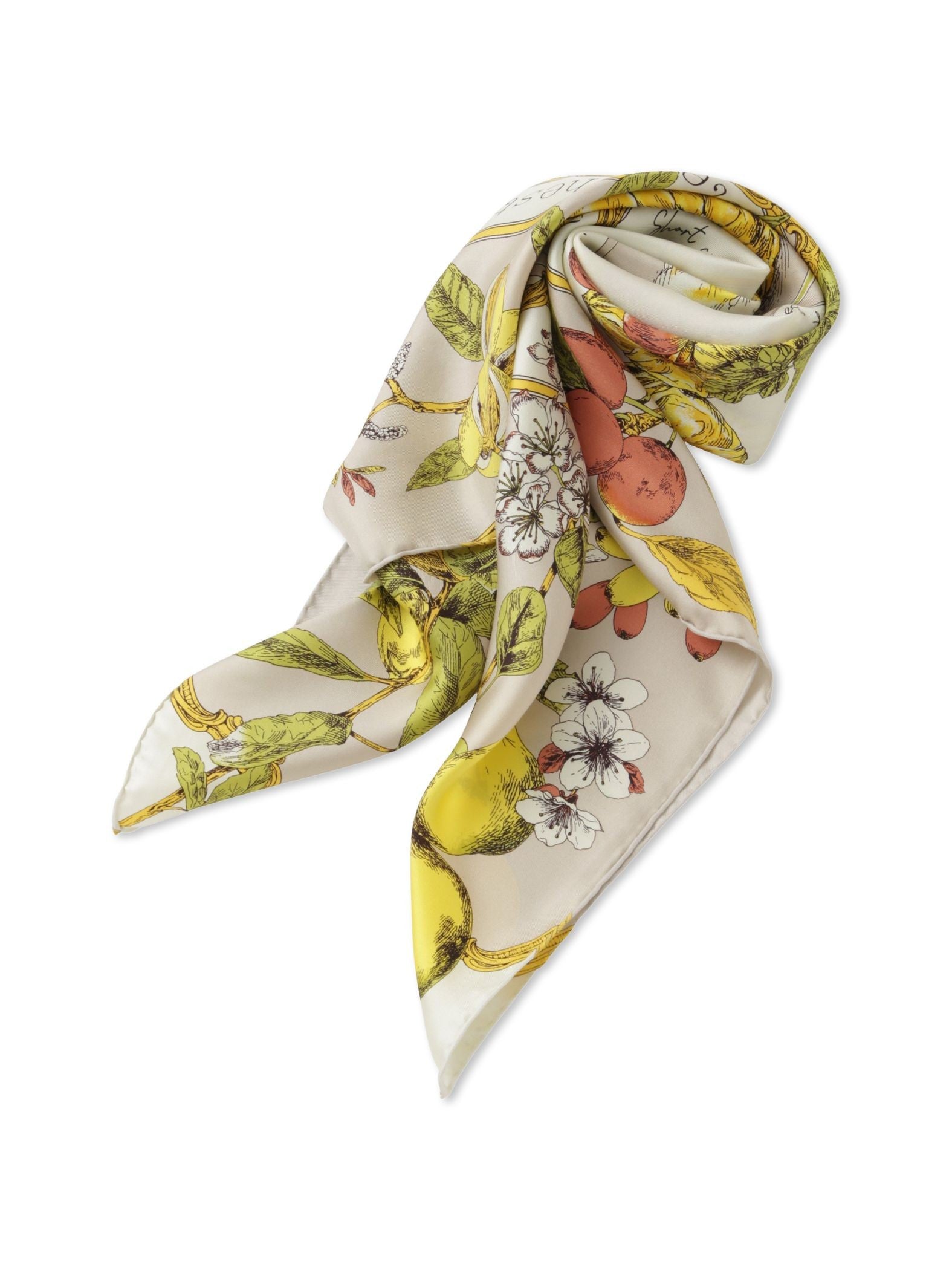 【WEB限定】【manipuri】＜シルクスカーフ88＞アンティークレシピ