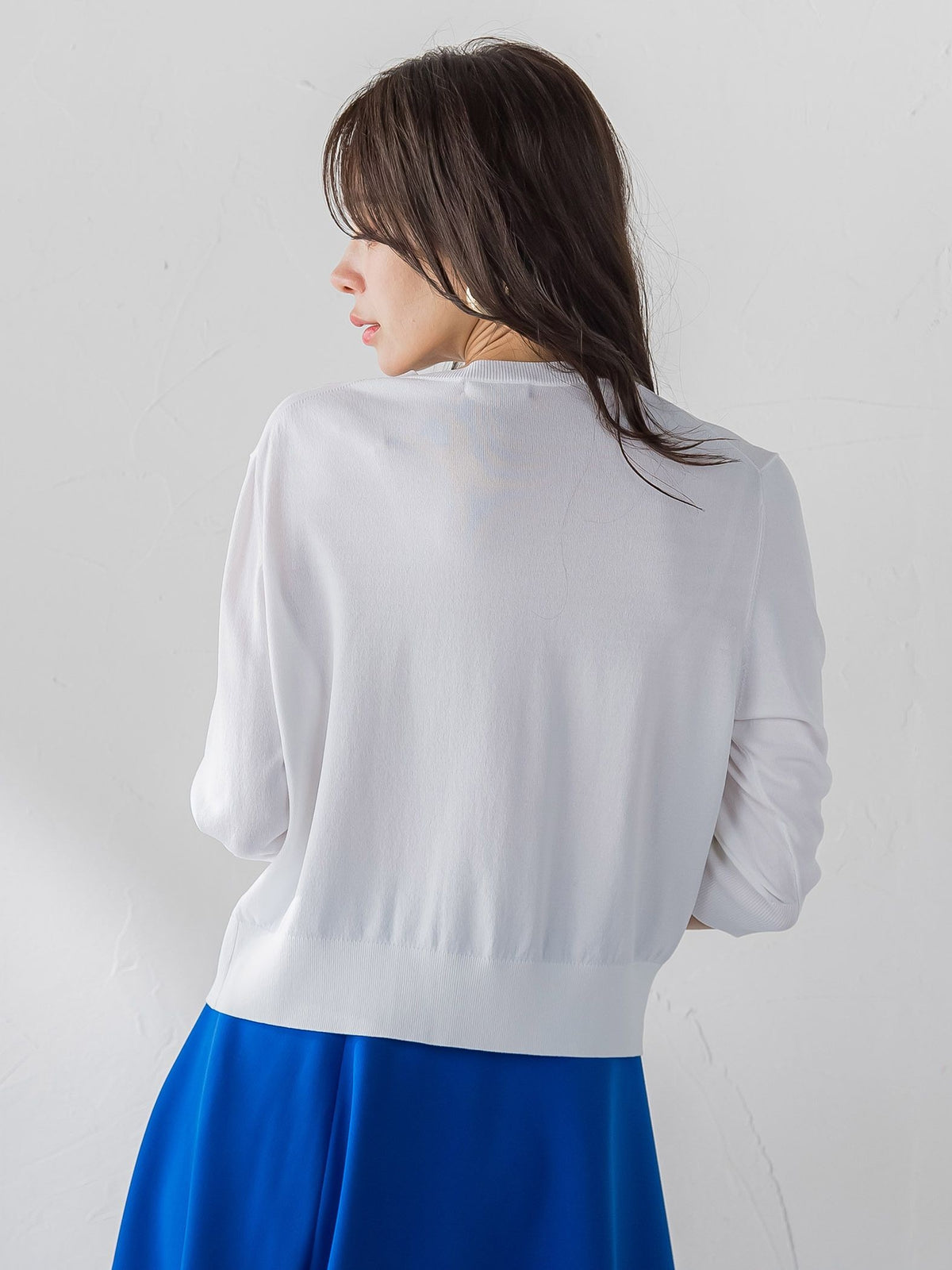 ローズ刺繍カーディガン