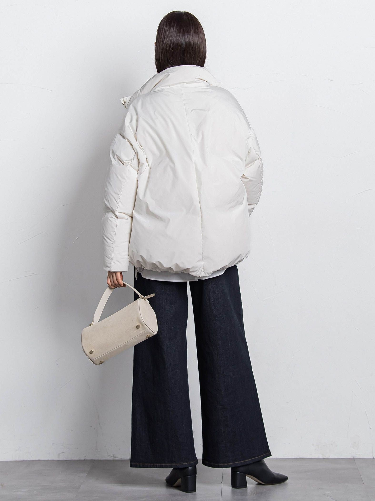 スタンドカラーダウンブルゾン≪WEB限定11号サイズ≫