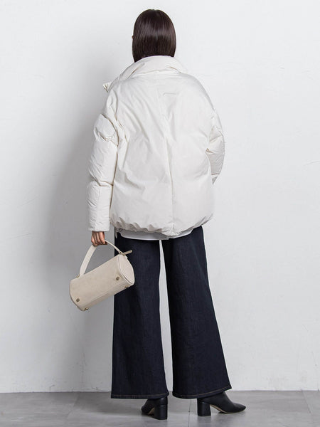 スタンドカラーダウンブルゾン≪WEB限定11号サイズ≫