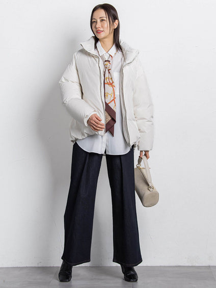 スタンドカラーダウンブルゾン≪WEB限定11号サイズ≫