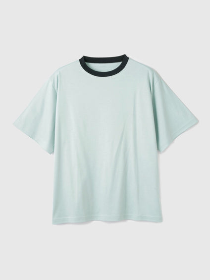 【汗染み防止】 ひんやりリンガーTシャツ