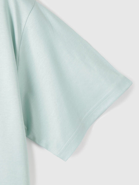 【汗染み防止】 ひんやりリンガーTシャツ