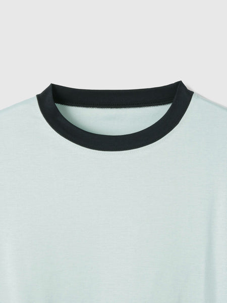 【汗染み防止】 ひんやりリンガーTシャツ