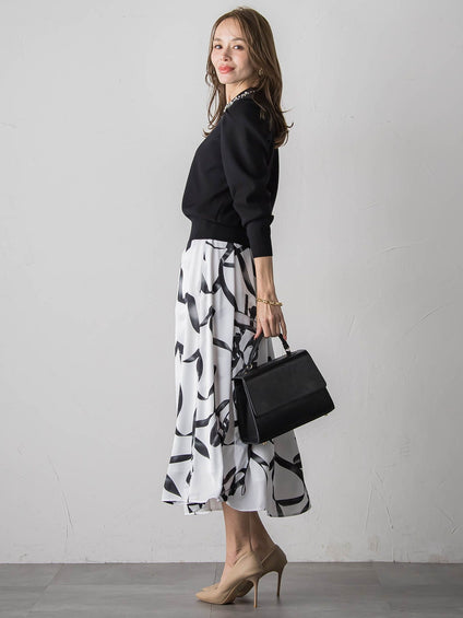 トゥシューズスカート