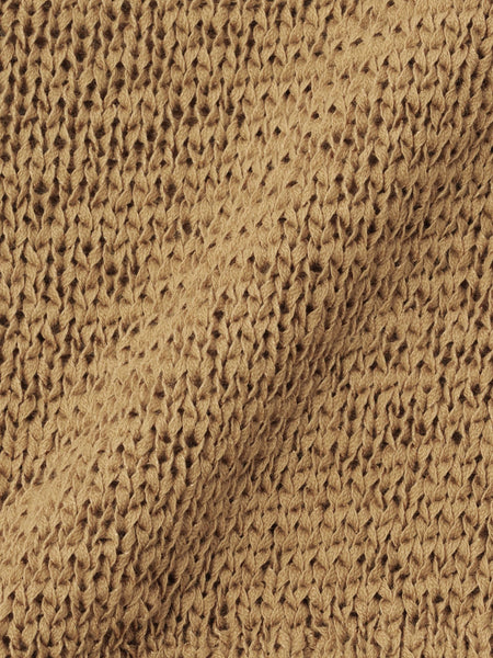 テープヤーンショート丈カーディガン