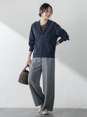 【WEB限定】≪真夏も活躍！≫サラっと快適 多機能ジップパーカー