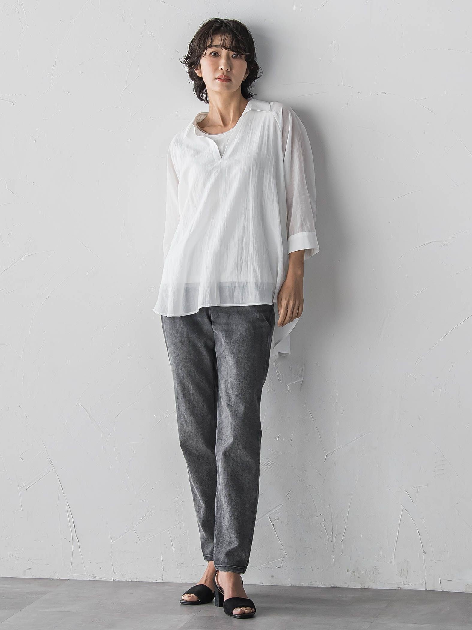 【大きいサイズ】ラメテレコタンクトップ