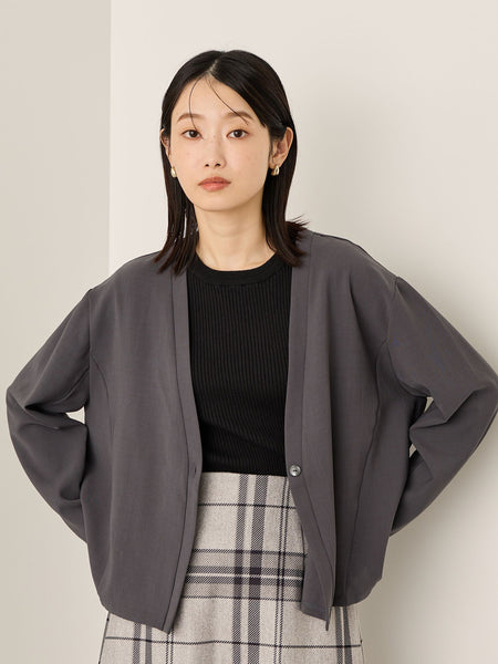 ≪日本製≫　ドライカルゼTEXカーディガン≪手洗い可能≫